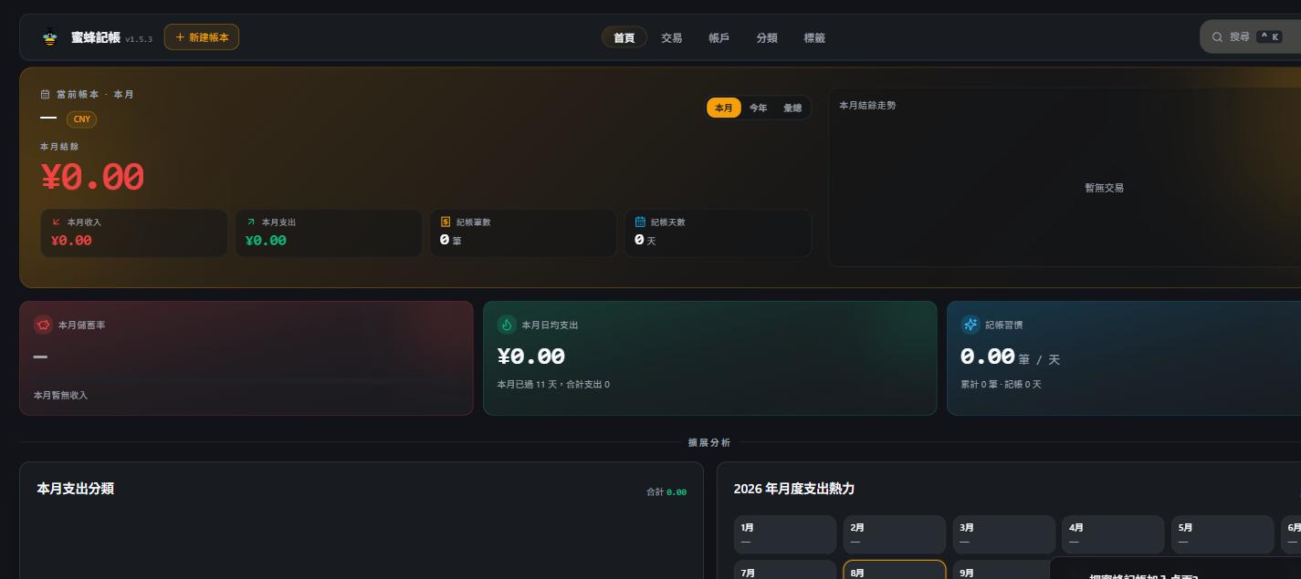 Web 版首頁